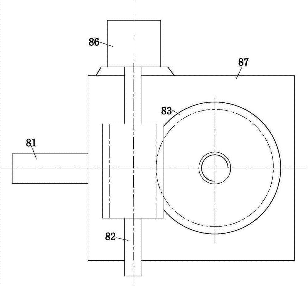 Phosphorus recovery device for chemical engineering