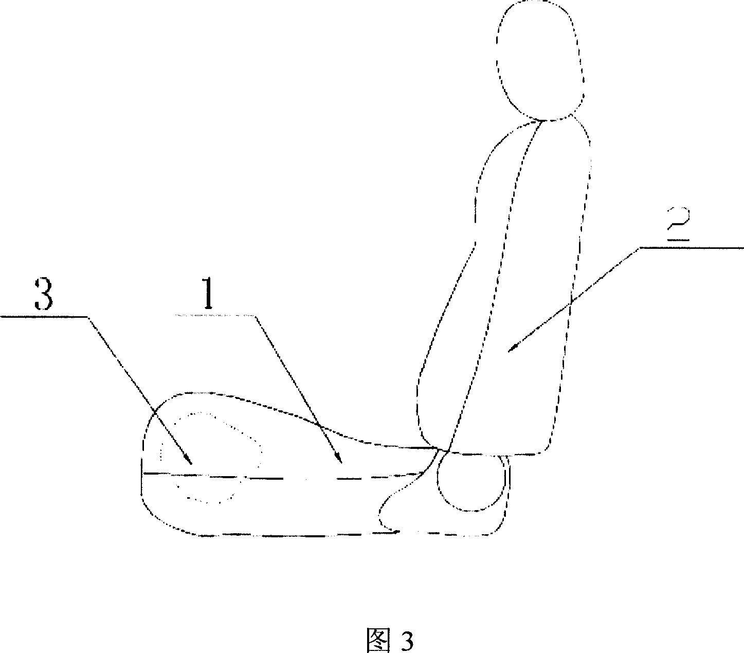 Safe air sac and its preparation method and seat and car comprising same
