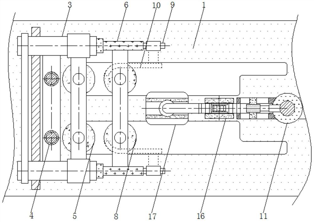 Device facilitating automatic packaging of gas stove