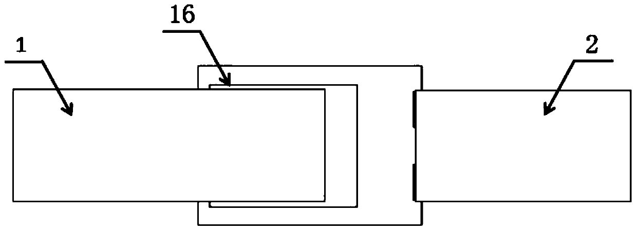 Photovoltaic bypass diode in field of thin-film solar energy, and production process and installation method of photovoltaic bypass diode