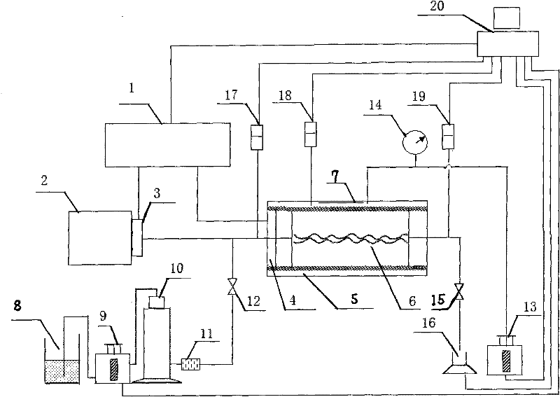 Method for testing flow conductivity of self-supported crack in riverfrac treatment