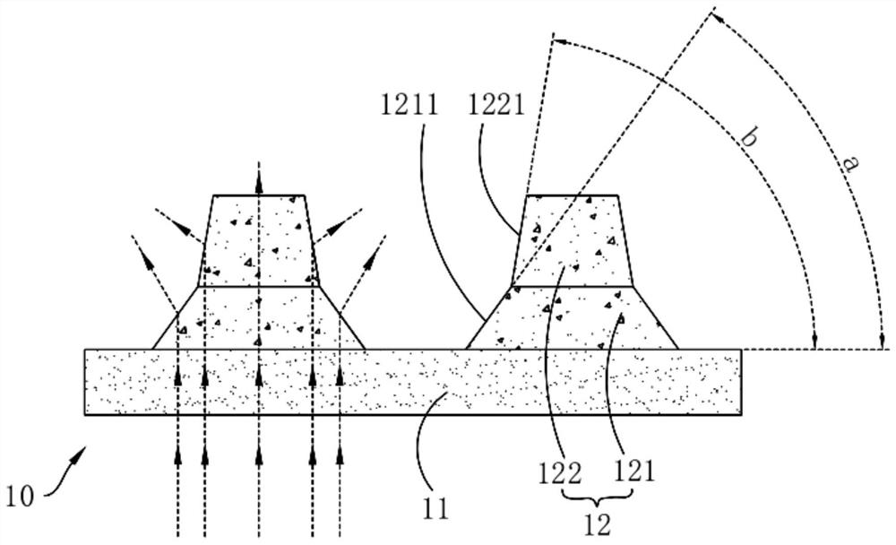 Visual angle diffusion diaphragm and display panel