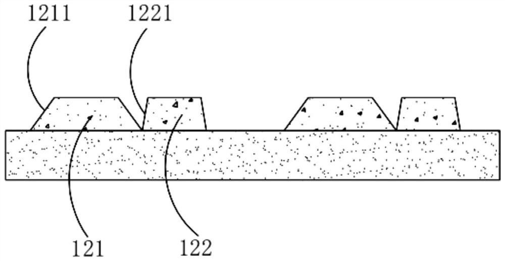 Visual angle diffusion diaphragm and display panel