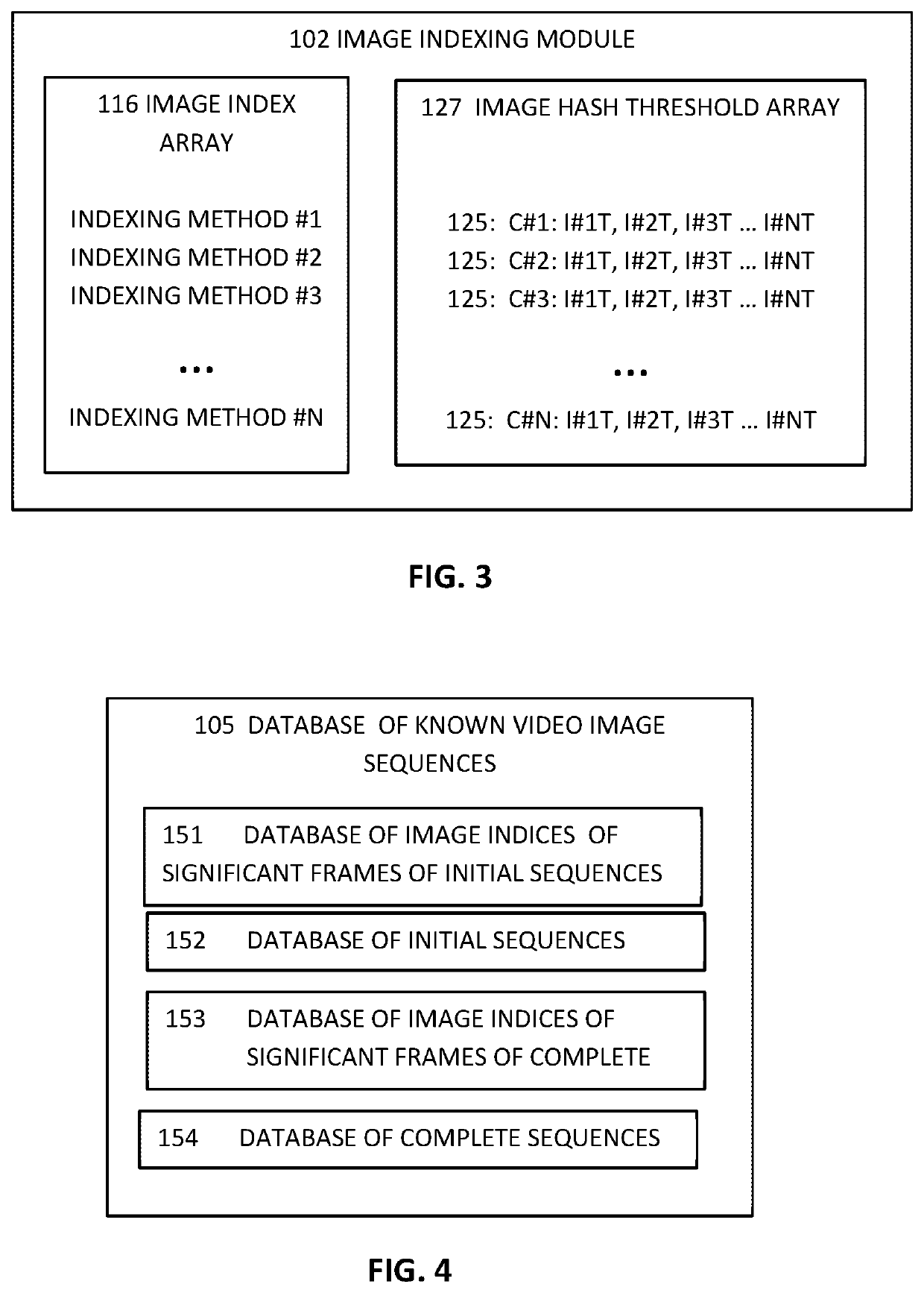 System and method for identifying cognate image sequences