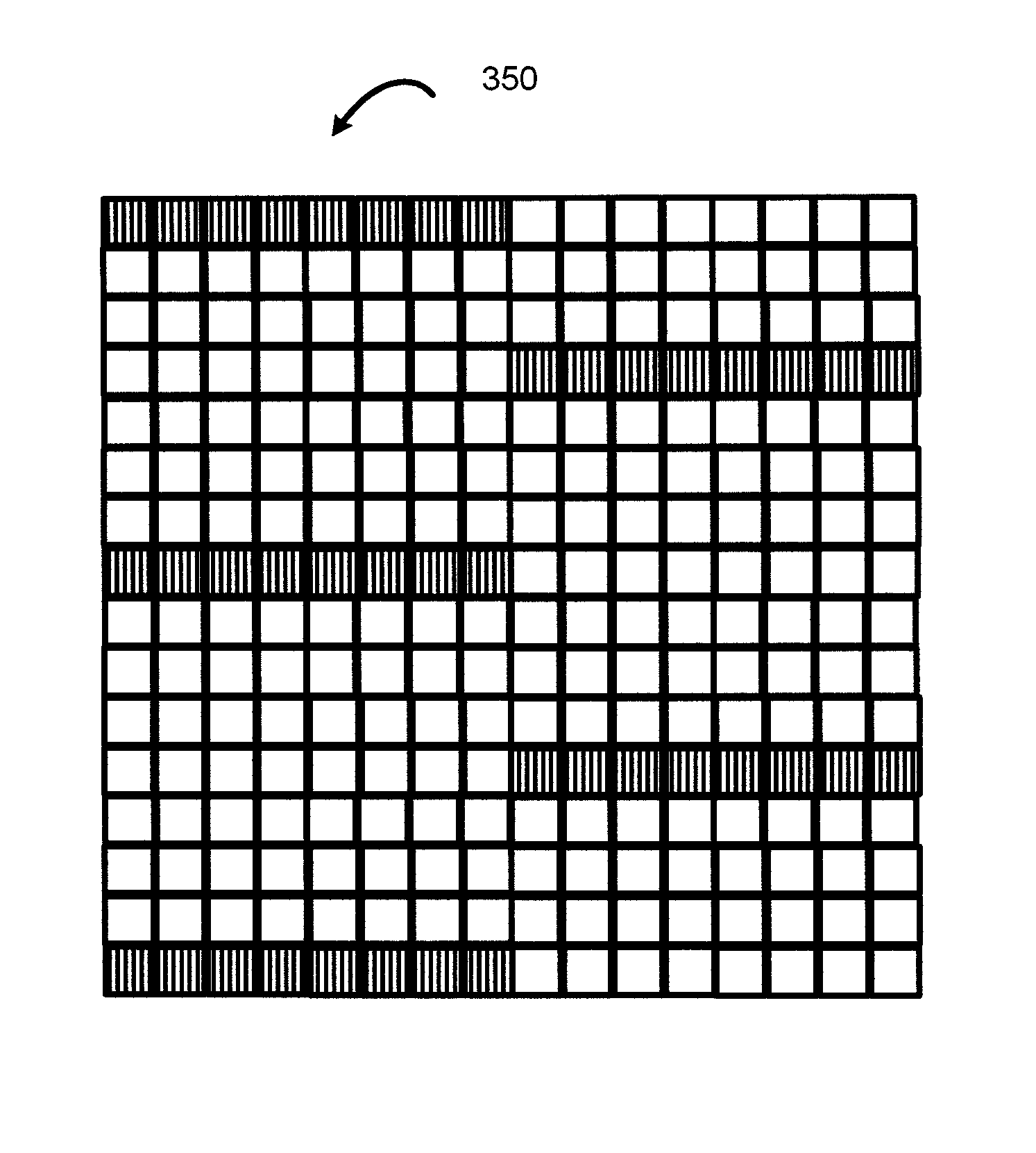 Method and system for determining a metric for comparing image blocks in motion compensated video coding