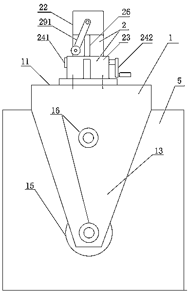 Outer wall punching device