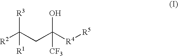 Stereoselective synthesis of certain trifluoromethyl-substituted alcohols