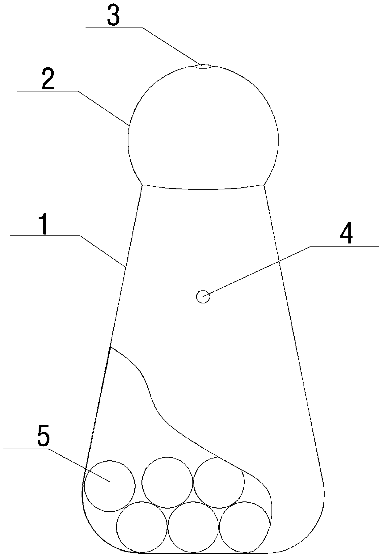 Colored granular solid toilet detergent, preparation method thereof, and special containers