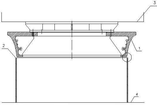 Inner-barrel single mould pressing technology