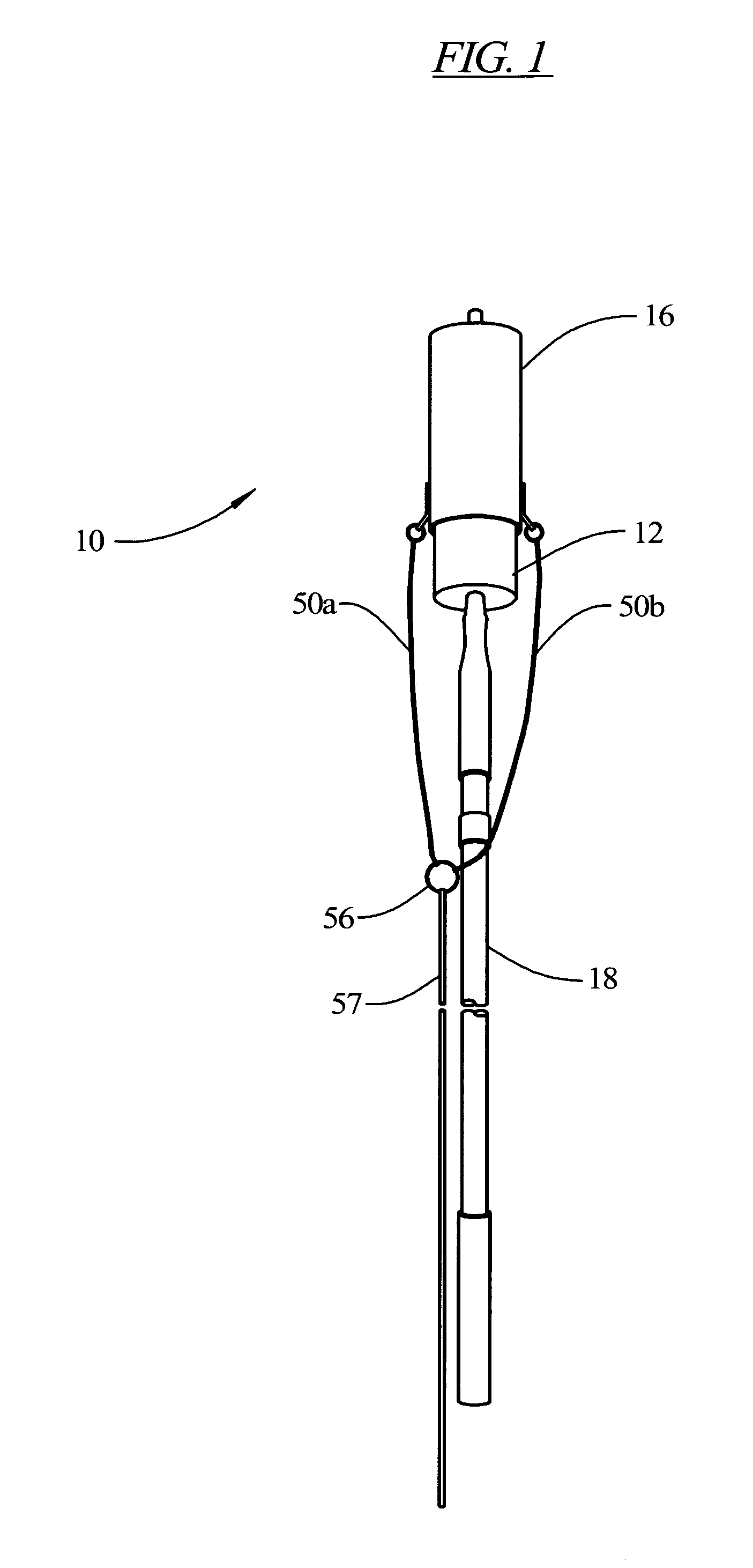 Apparatus for discharging pressurized liquids at elevated positions