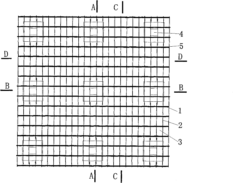 Top-down decreasing-formwork formwork system and construction method