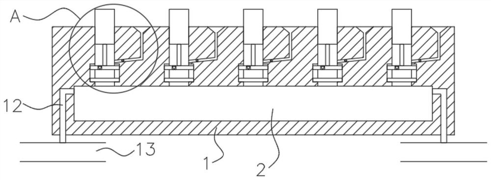 Novel anti-skid water-absorbing floor tile