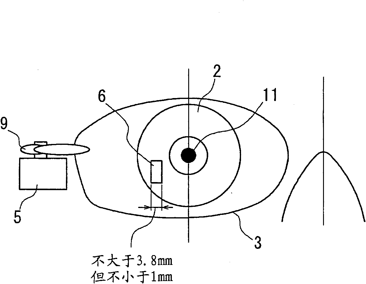 Spectacles-type image display device