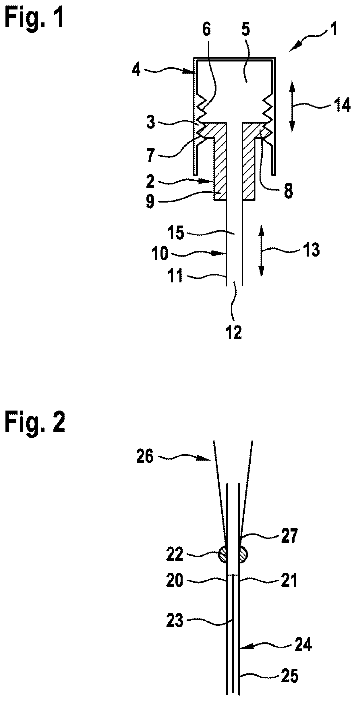 Device and Method for Preparing Sample Material