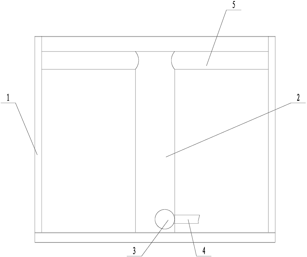 Dissolved air flotation contact chamber