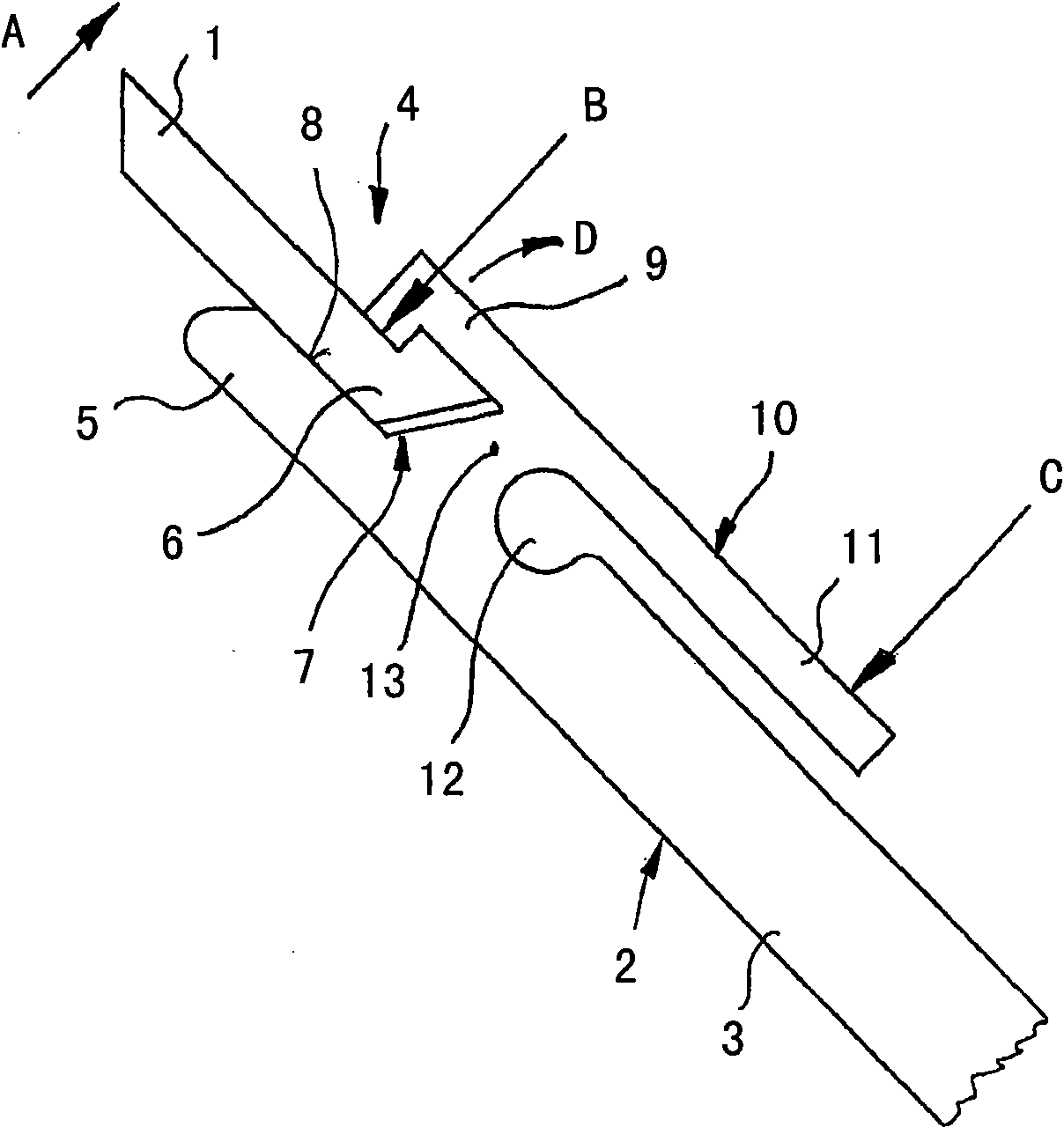 Device for mounting tooth elements on a component of a textile machine