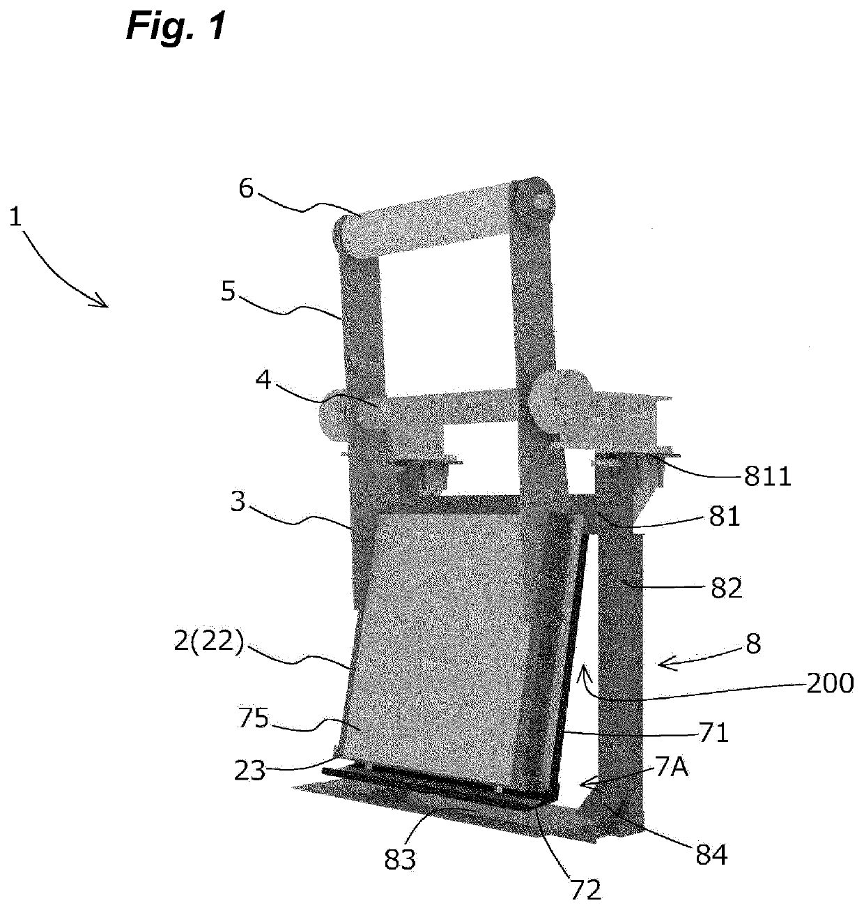 Watertight structure for flap gate and flap gate comprising same