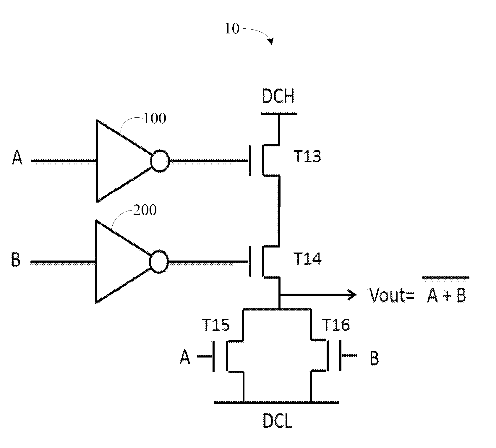 Scan Driving Circuit and NOR Gate Logic Operation Circuit Thereof