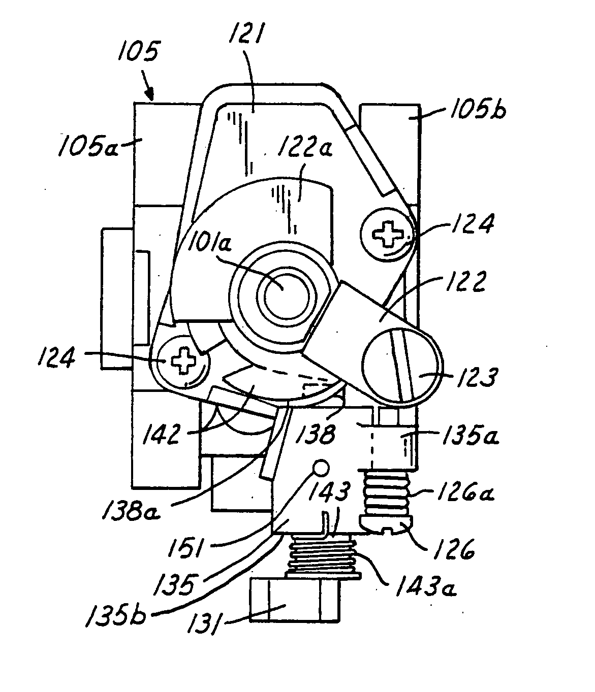 Starting assembly for a carburetor