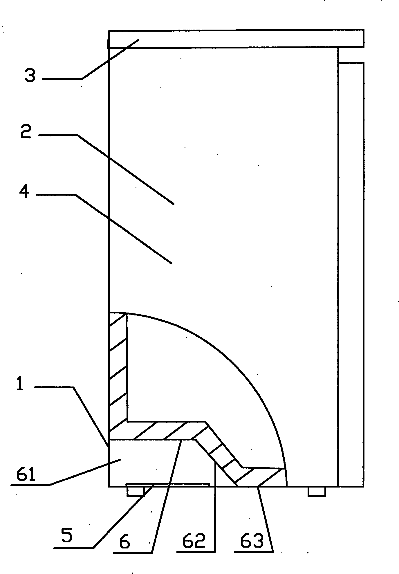 Compressor bin structure of refrigerator