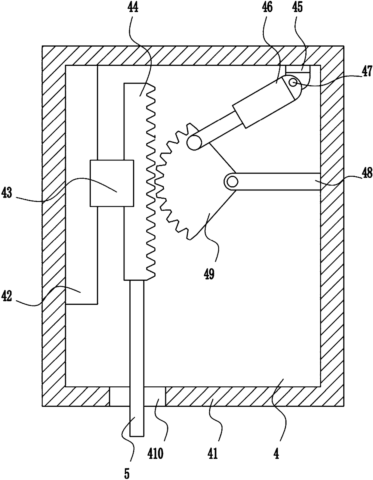 Garbage pulverizing device