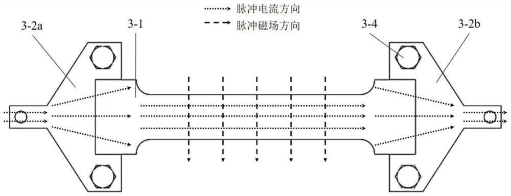 Device and method for testing stress-strain curve of titanium alloy material under high temperature and high strain rate