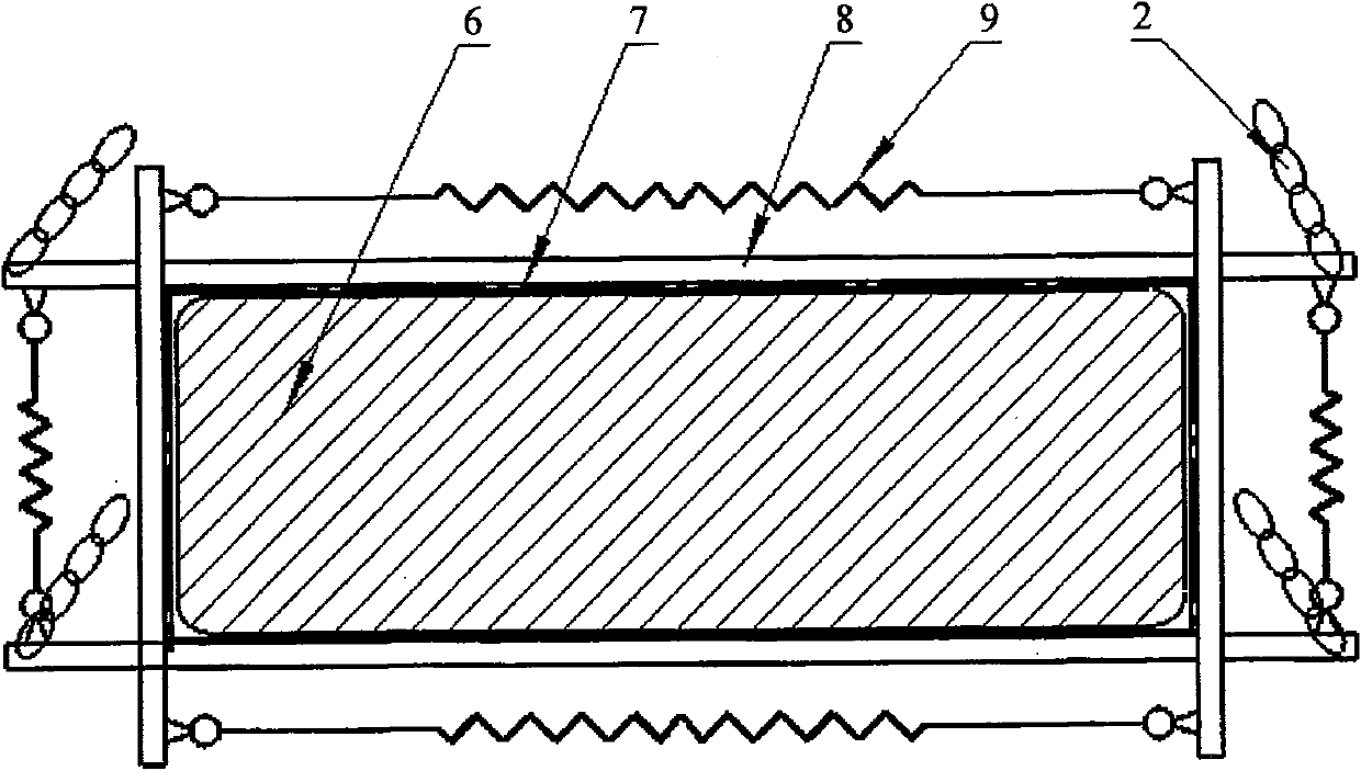 Design method of dash device for hard aluminum alloy semi-continuous casting