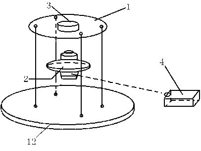 Main control body maglev device with single degree-of-freedom (DOF) movement
