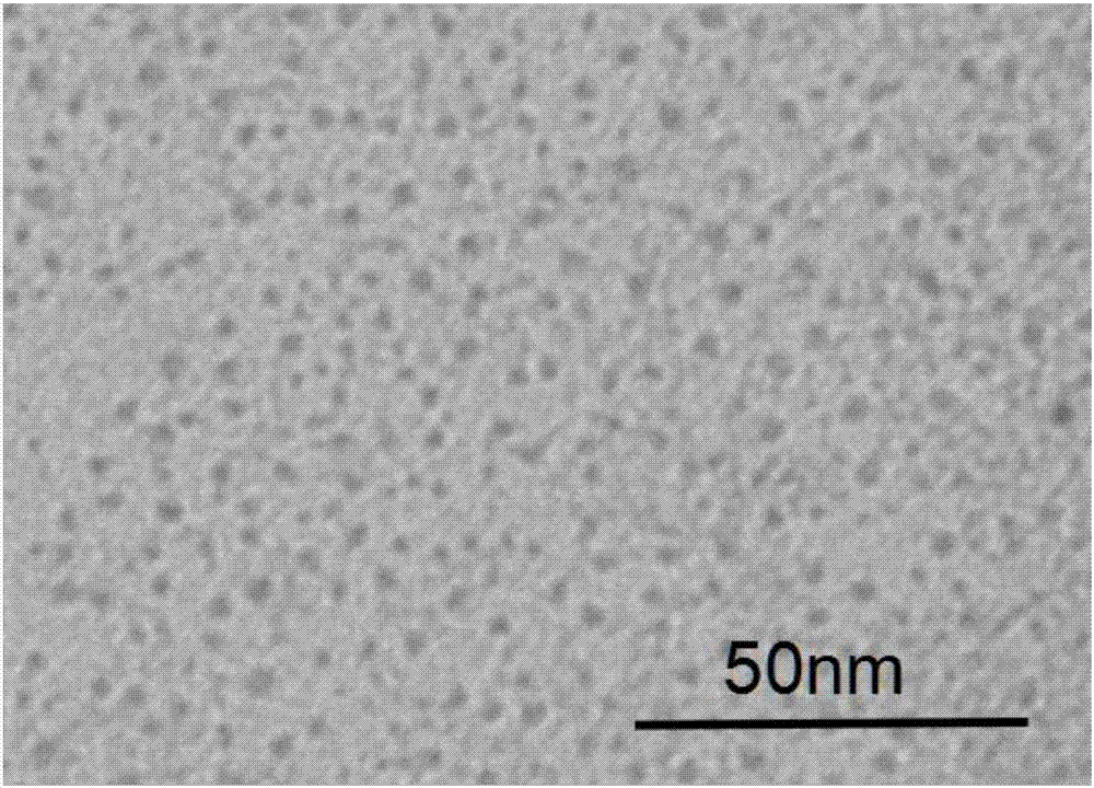 Gold nano-rod/polyethylene glycol/carbon dot nano-hybrid imaging contrast material, preparation method thereof and application
