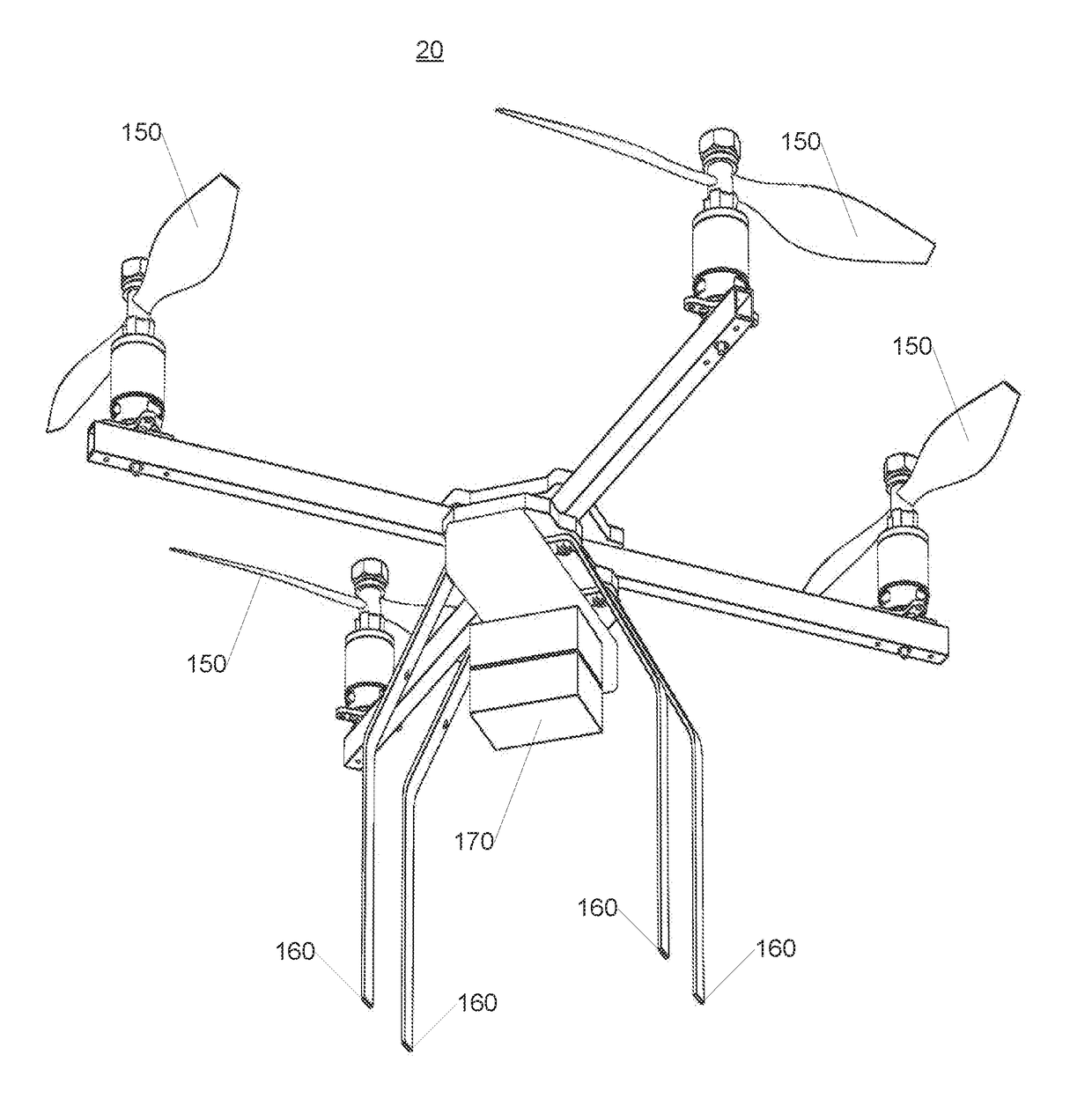 Unmanned aircraft navigation system and method