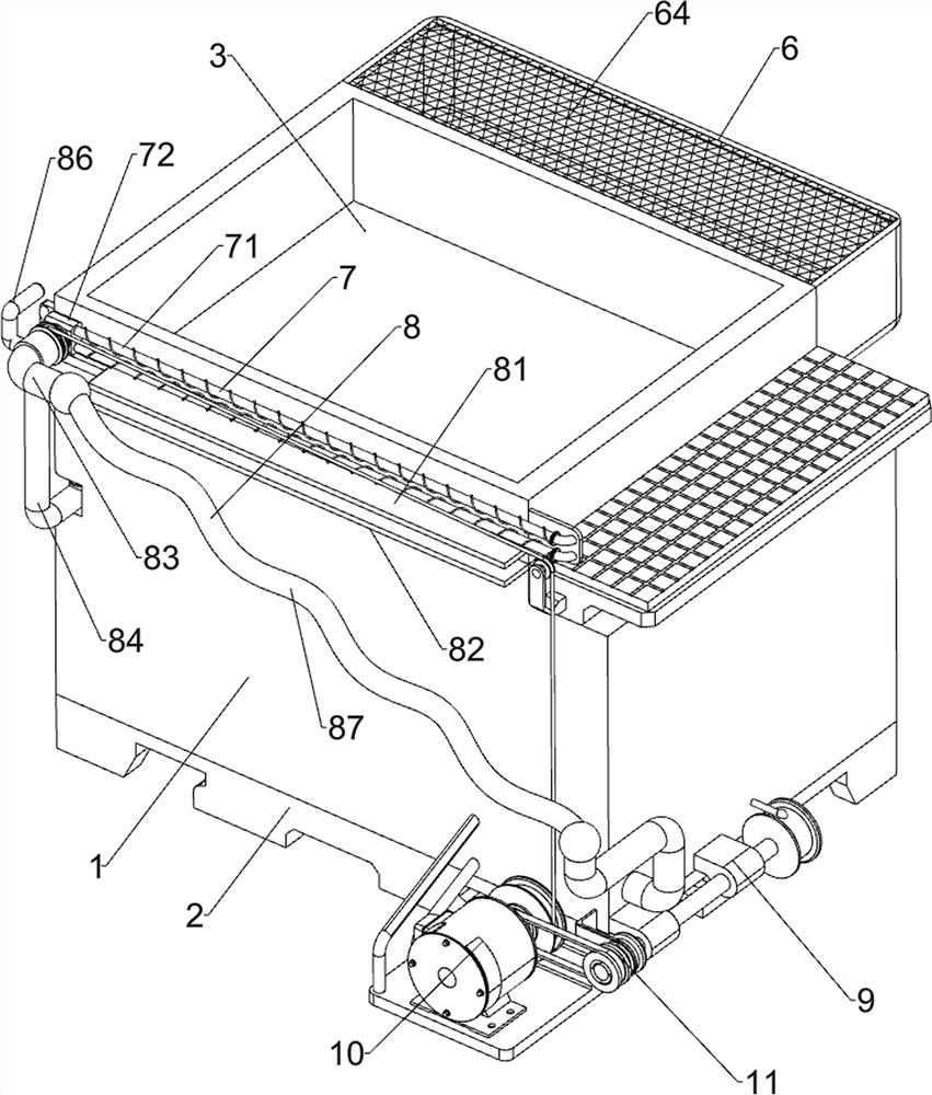 Municipal flower box capable of storing and spraying water