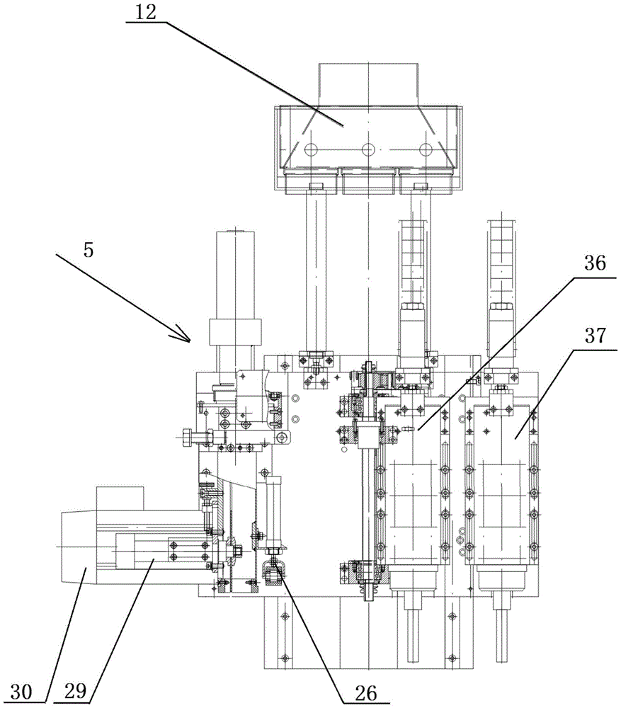 Rotary saw unit for CNC machine tools, CNC machine tools