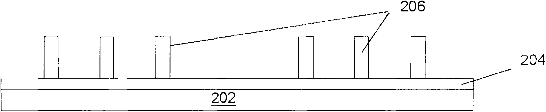 Method of fabrication of a FINFET element