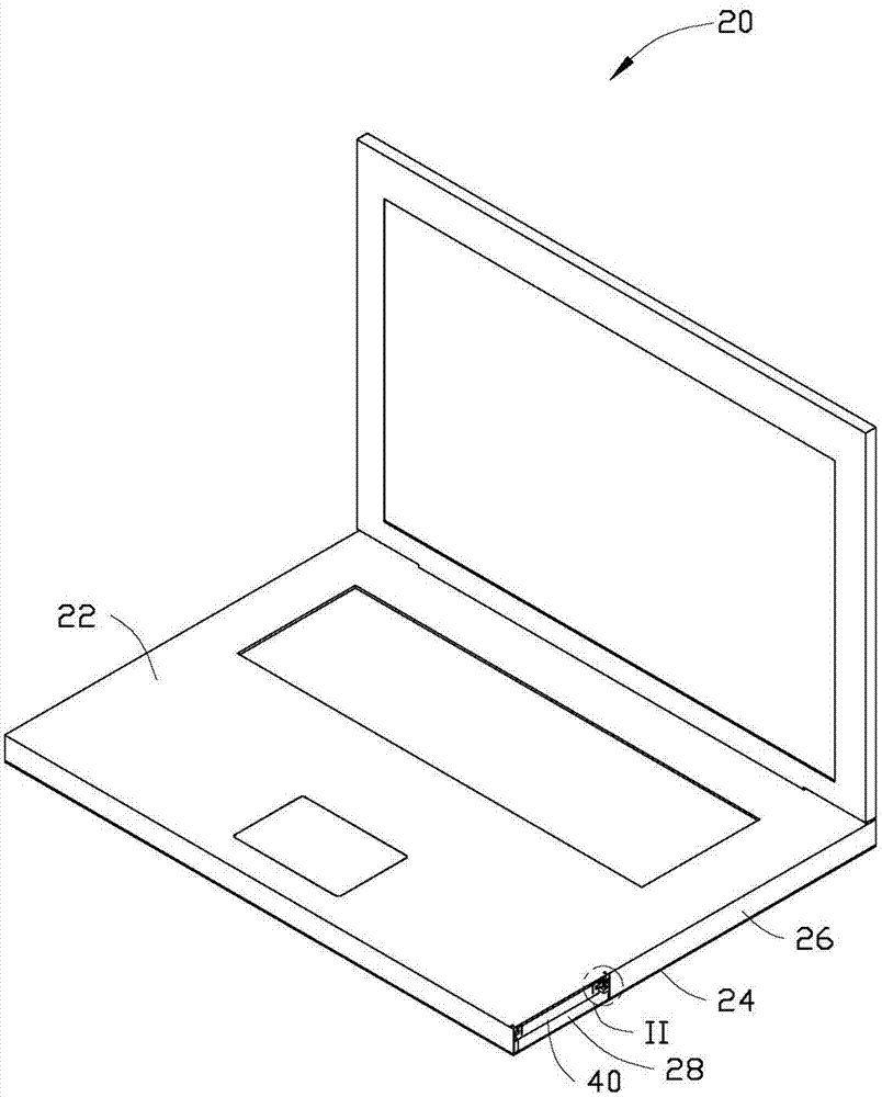 Electronic equipment and hard disk popup device