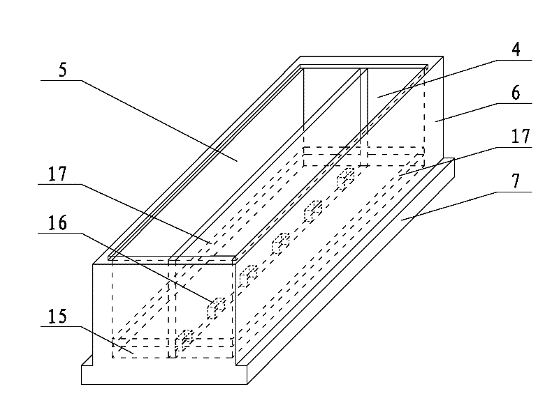Riverside tail water treatment system device