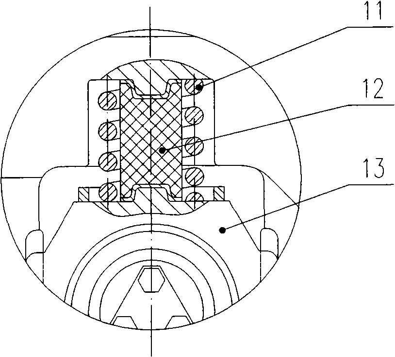Bogie for goods train with large axle load and low dynamic action
