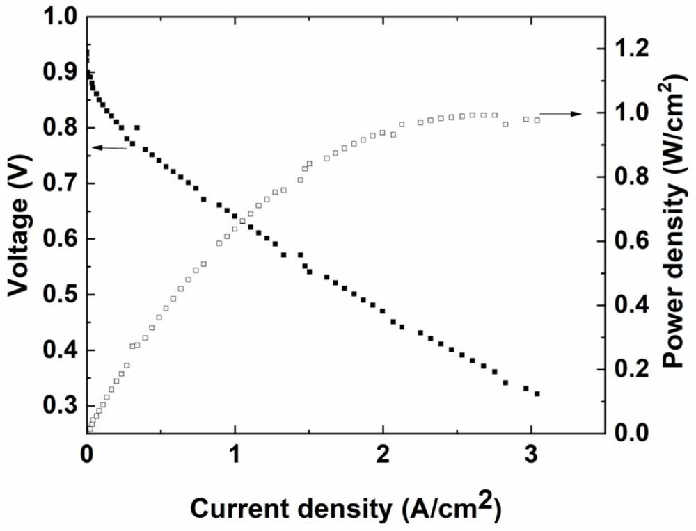 Anti-reverse-pole catalyst for fuel cell and preparation method of anti-reverse-pole catalyst