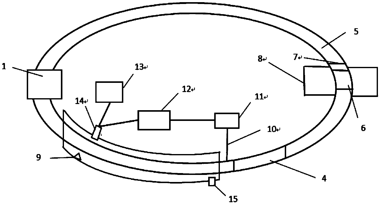 Magnetic type recycling pyrolyzer for preparing biomass activated carbon