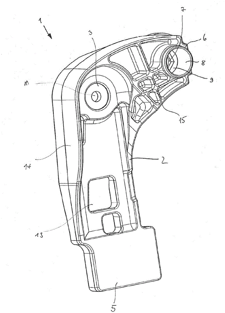 Rotary mass and shifting equipment of motor vehicle transmission