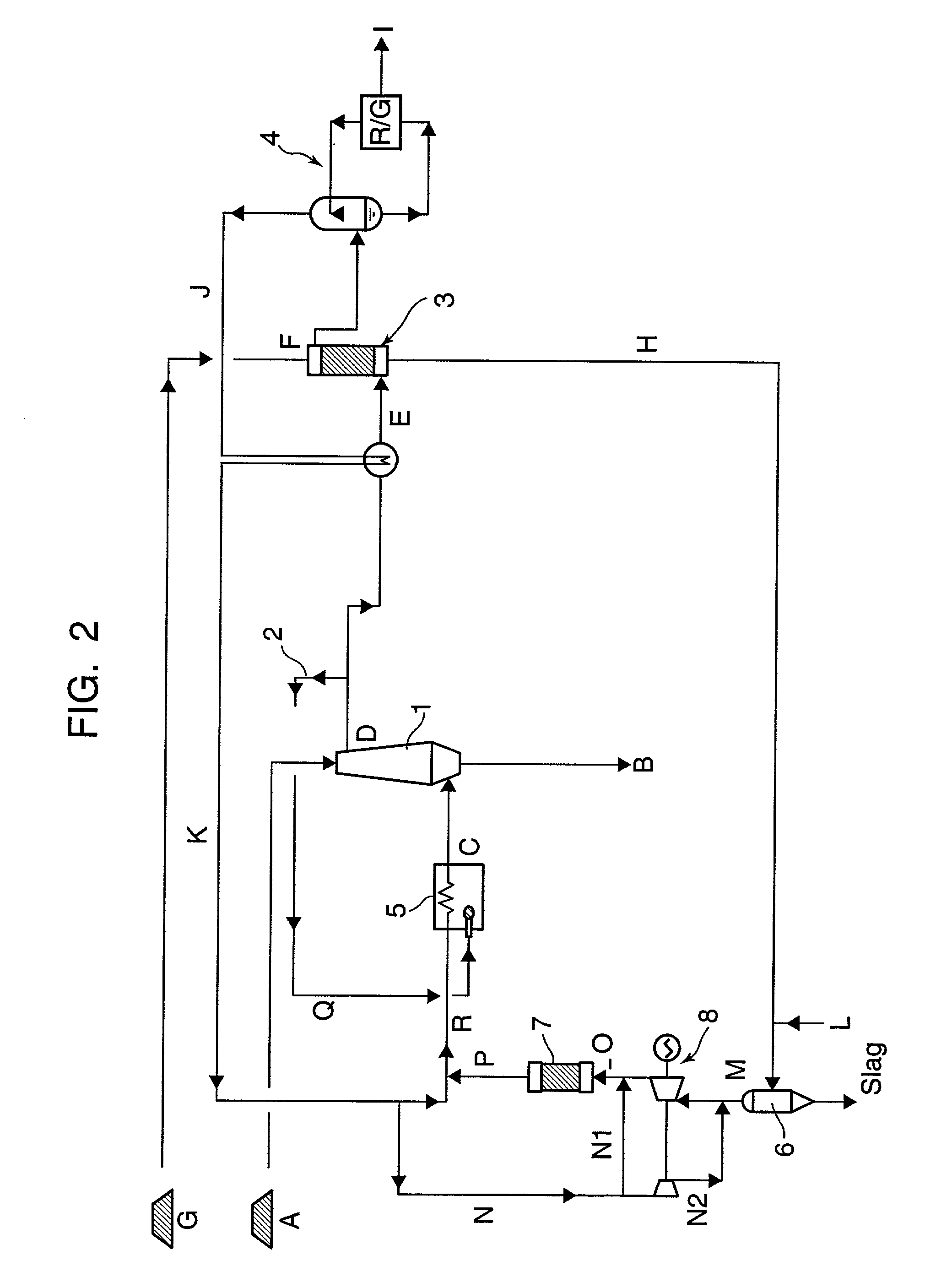 Method of producing direct reduced iron with use of coal-derived gas
