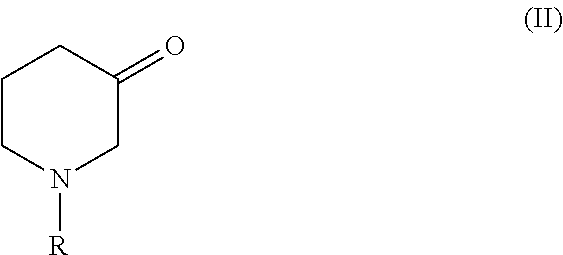 Process for producing chiral 1 - substituted 2 - piperidinols employing oxidoreductases