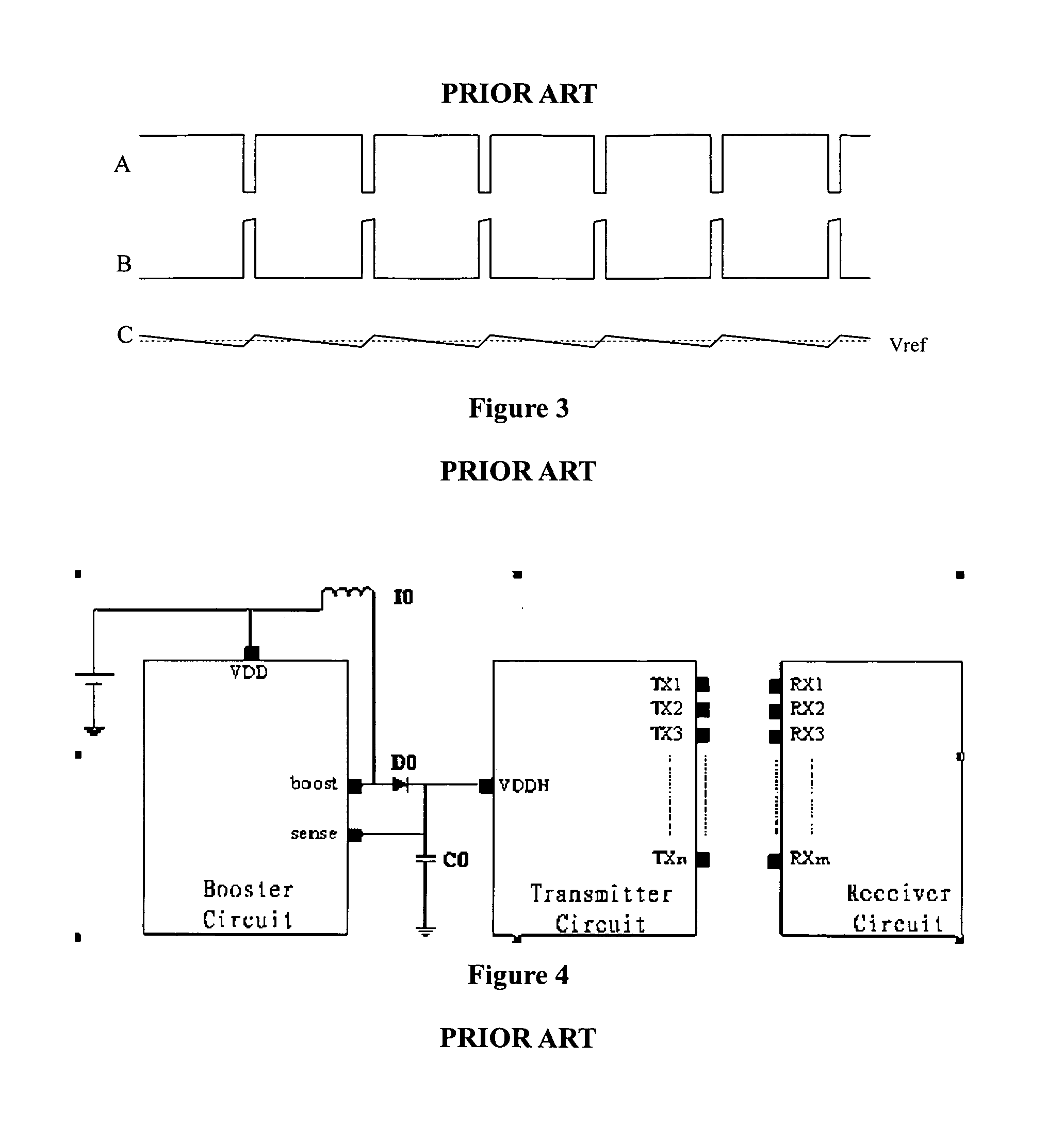 Capacitive touch panel detection circuit and boost circuit thereof