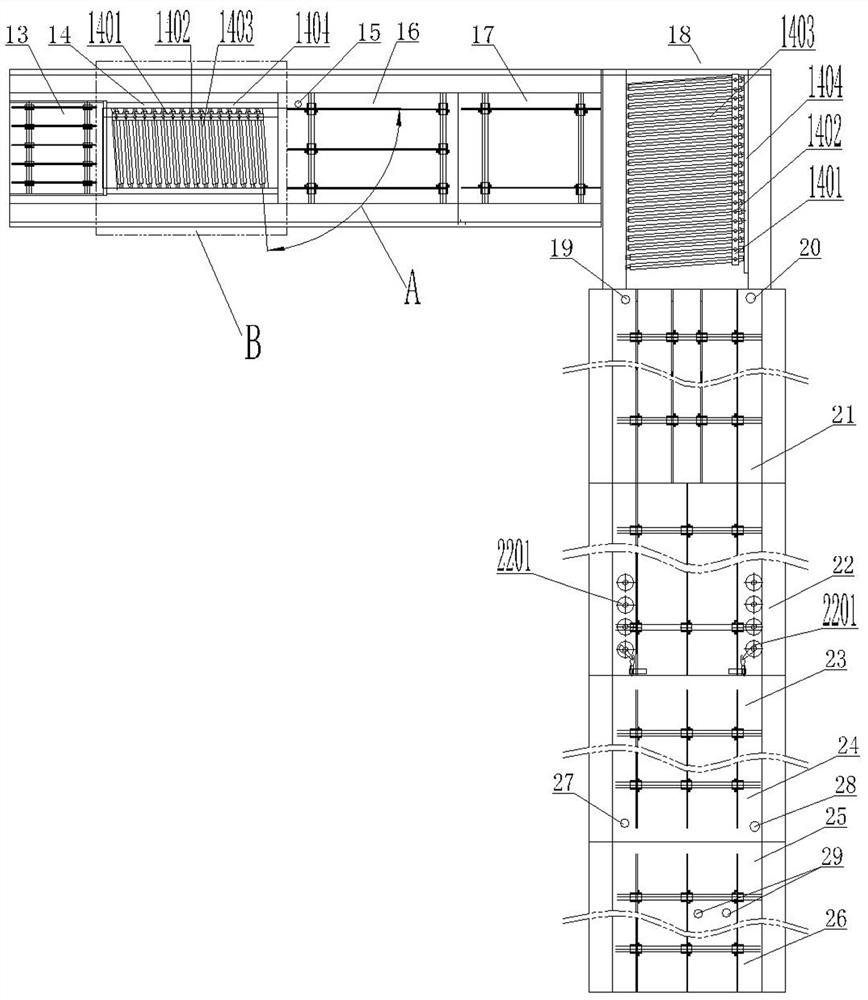 Automatic paper bag machine