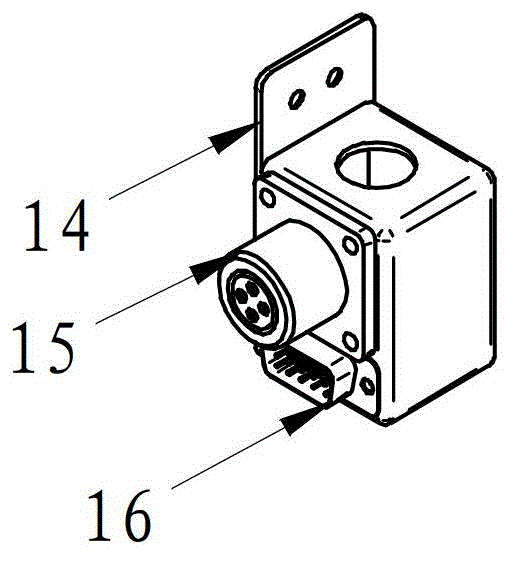 Linear motor drive device of shifting door