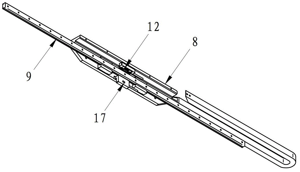 Linear motor drive device of shifting door