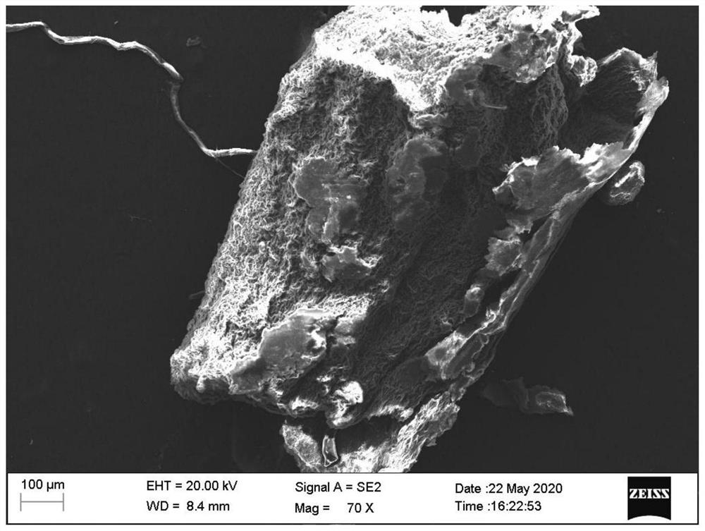 Method for micro-alloying of rare earth elements adsorbed based on carbon carrier in steel material