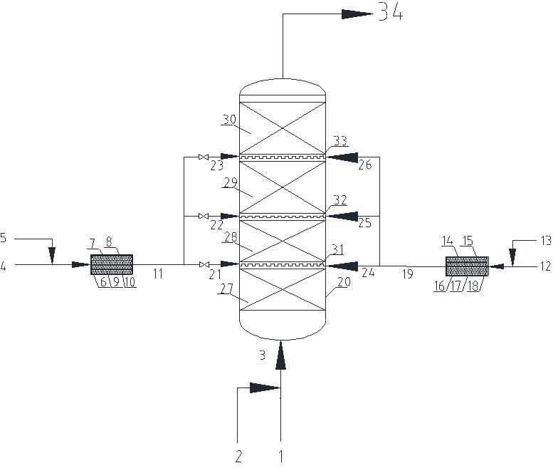 Olefin hydration reaction method