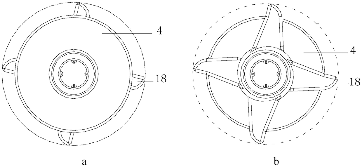 Laminar flow exchange type micro-nano oxygen-increasing water-flowing machine