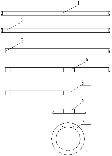 Filter press filter plate embedded filter cloth filter plate sealing rope ring and manufacturing method