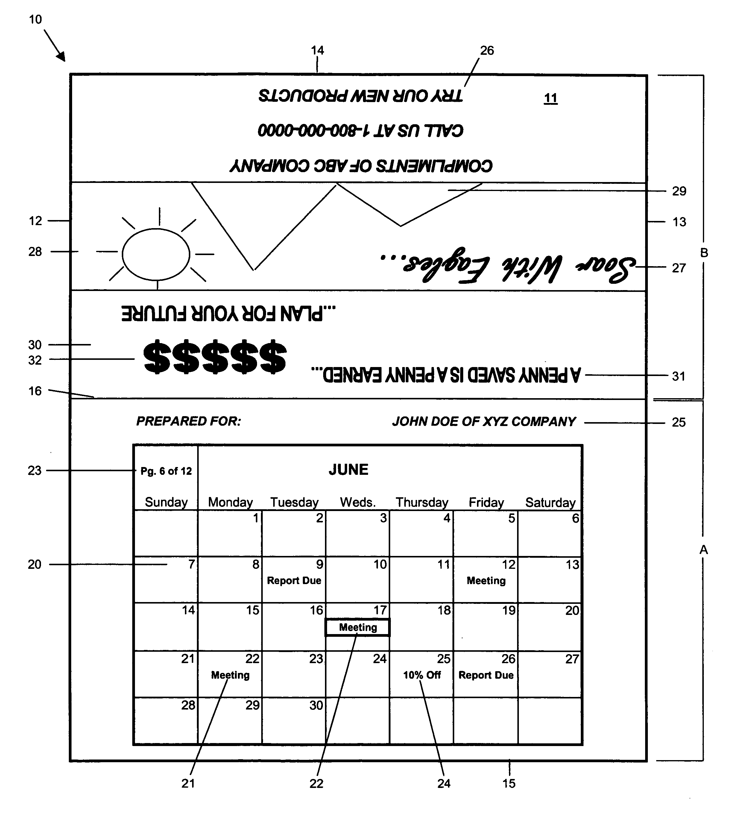 System for preparing personalized chronological sheets and product resulting therefrom